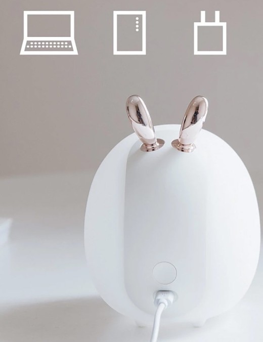 veilleuse rechargeable kelys lapin