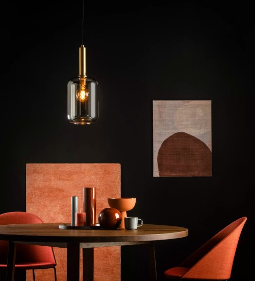 Teardrop Pendant Light Black