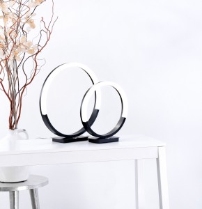 Lampe de table Keria Indigo Wofi 6,5w IP20,noir