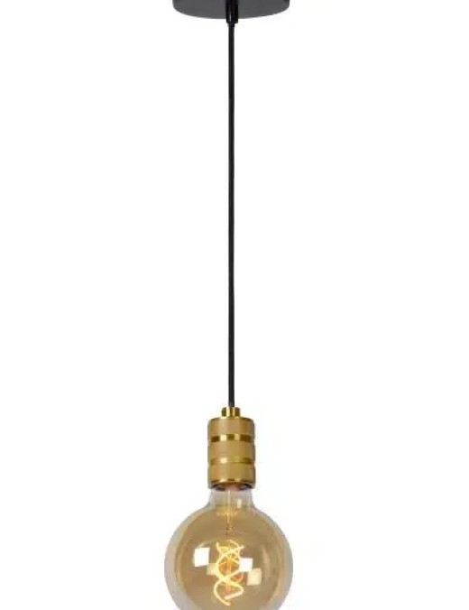 Suspension Lucide Jova 1xE27 4.6cm,or mat