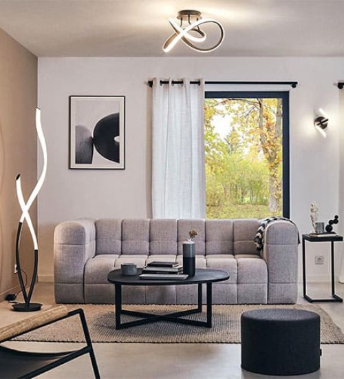 Teardrop Pendant Light Black