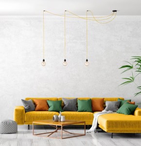 Suspension Hoopzi Hang 3 3xE27 2.5m