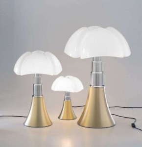 Lampe Martinelli Luce Pipistrello small Dim 7w (2700k),laiton