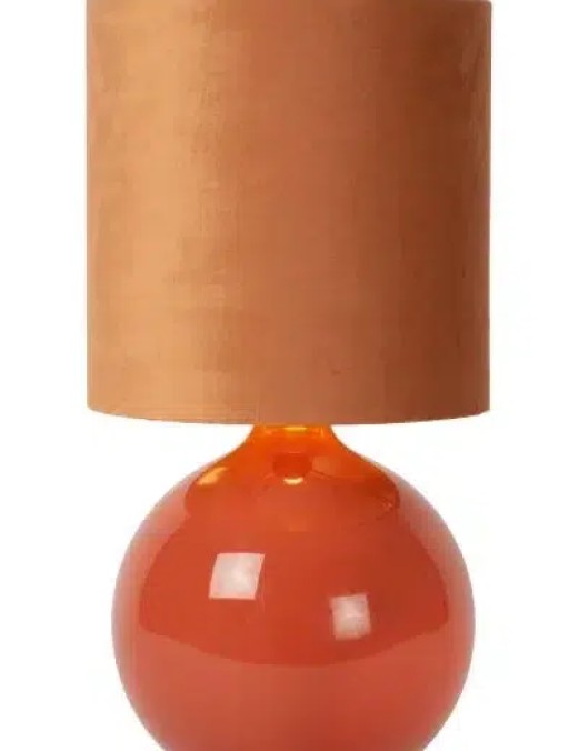 Lampe de table Lucide Esterad 1xE14,orange