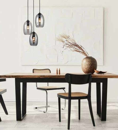 Teardrop Pendant Light Black