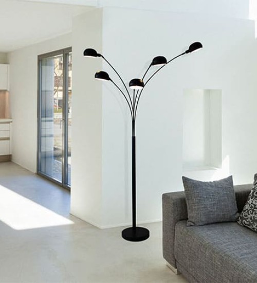 Teardrop Pendant Light Black
