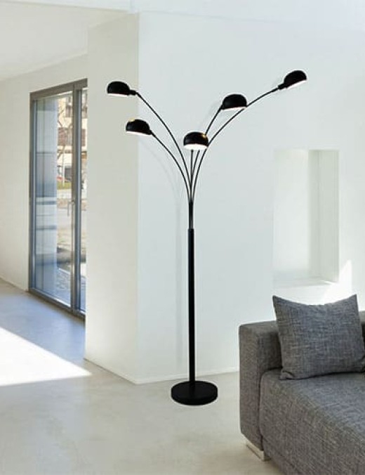 Lampadaire Design OSLO en Métal