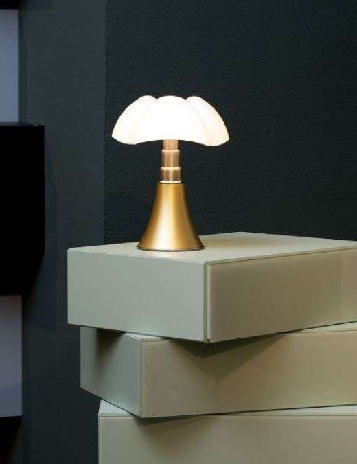 Lampe Martinelli Luce Pipistrello small Dim 7w (2700k),laiton