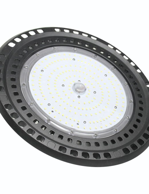cloche led dimmable ufo novolight 200w (5000k) ip65,noir
