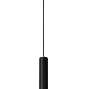 Suspension Lucide Floris 1xGU10 5.9cm,noir/or