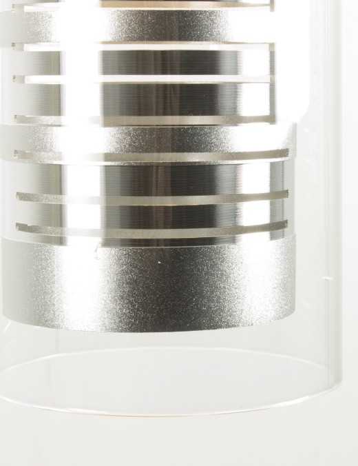 Suspension Keria Bank 1xE27 IP20,argent