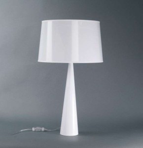 Lampe Keria Totem 1xE27,blanche