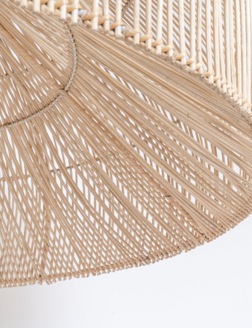 Abat-jour pour suspension Aloha,rotin naturel