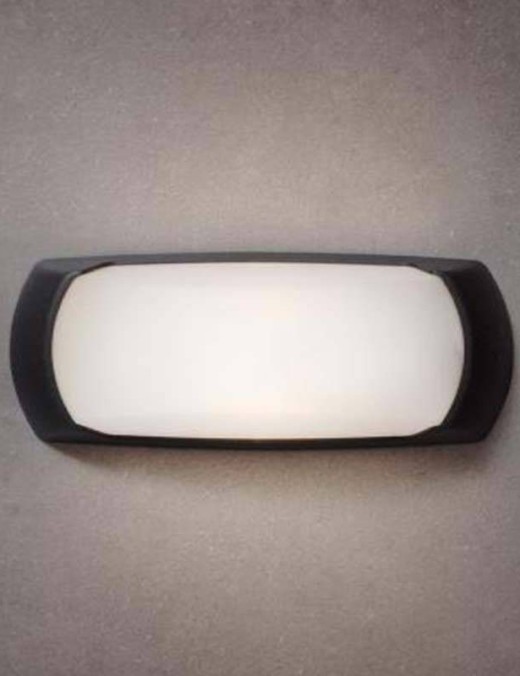 Applique Fumagalli Francy-OP 1xE27 IP66,noir