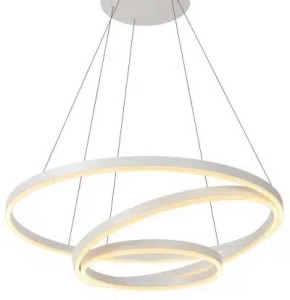 Suspension Lucide dimmable Triniti 32w (3000k) 80cm,blanc